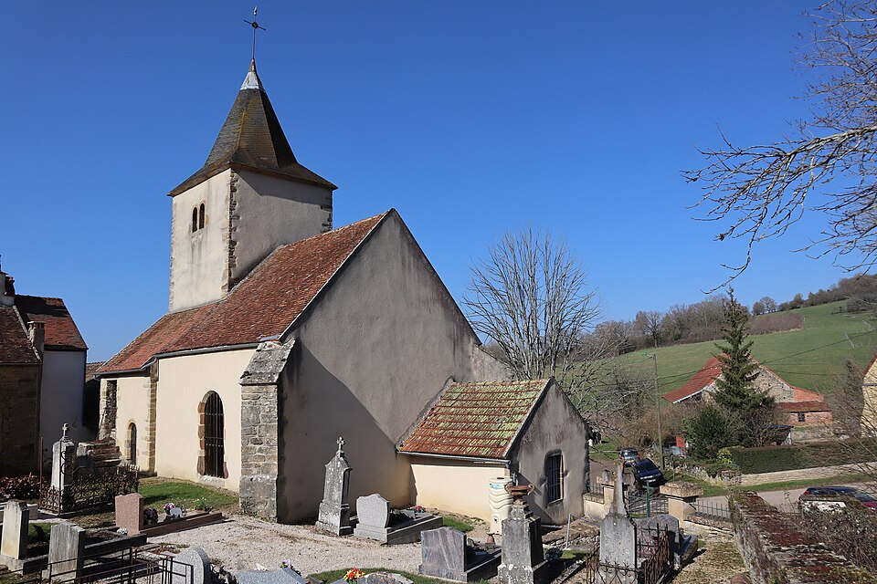 Charigny (21) Église Saint — Martin — et — Saint — Renobert — Extérieur — 03