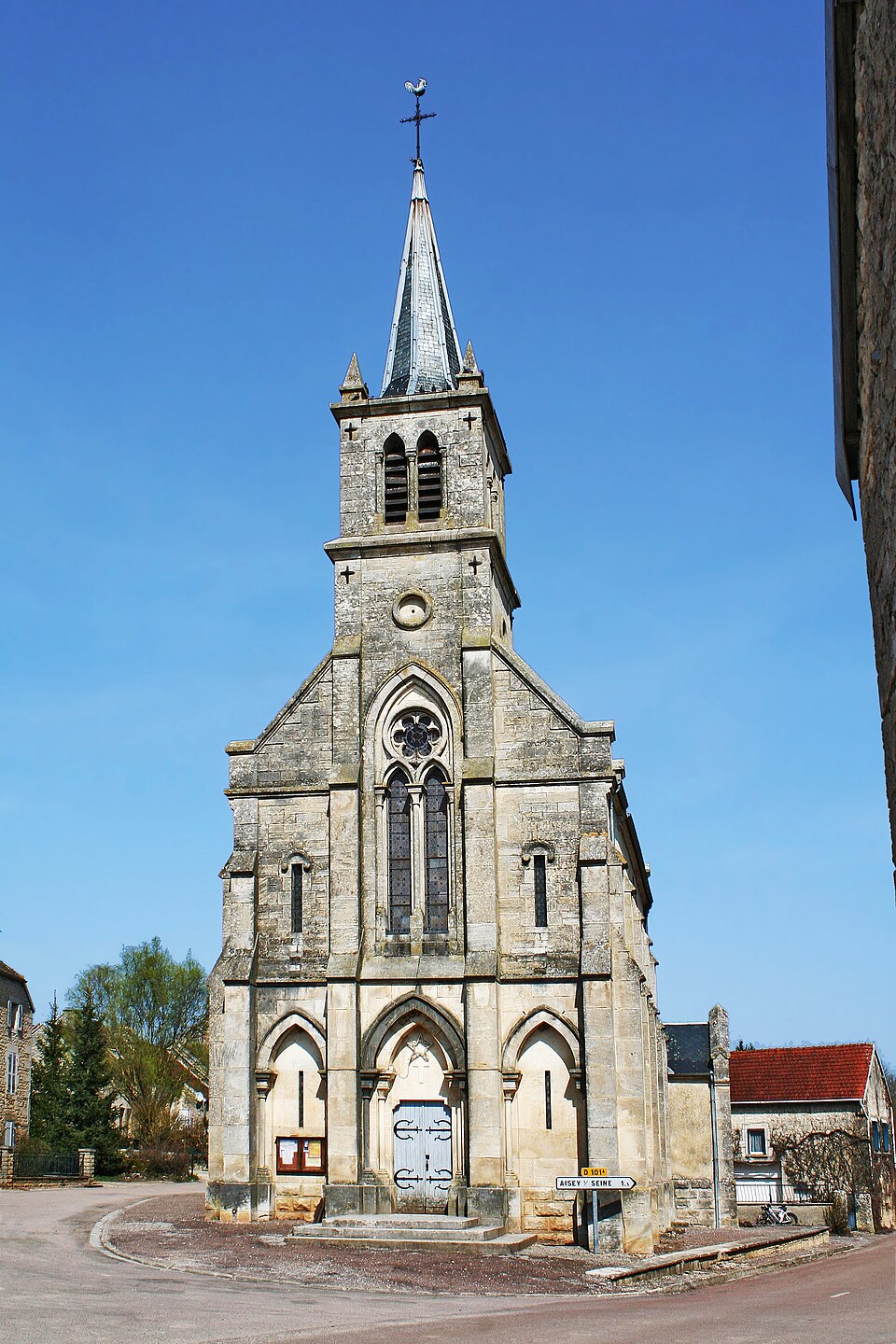 Chemin — d'Aisey FR21 eglise IMG3873