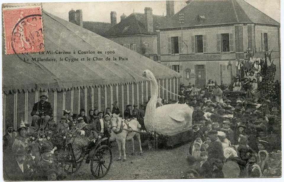 Courlon — Mi — Carême 1906