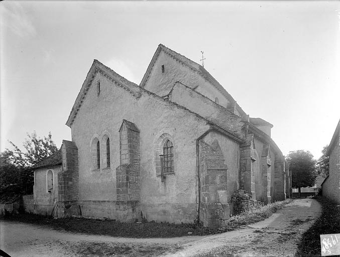 Eglise — Ensemble nord — est — Marey — sur — Tille — Médiathèque de l'architecture et du patrimoine — APMH00019336