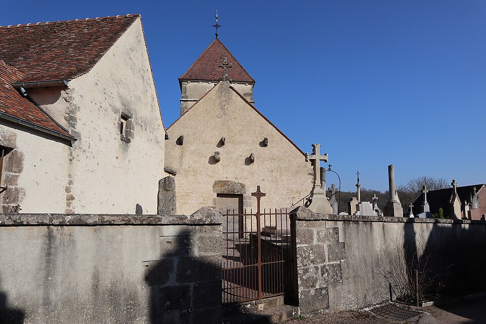 Montigny — Saint — Barthélemy (21) Église Saint — Barthélemy — Extérieur — 01