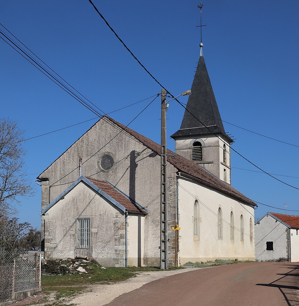 Pasques (21) Église Saint — Léger — Extérieur — 01
