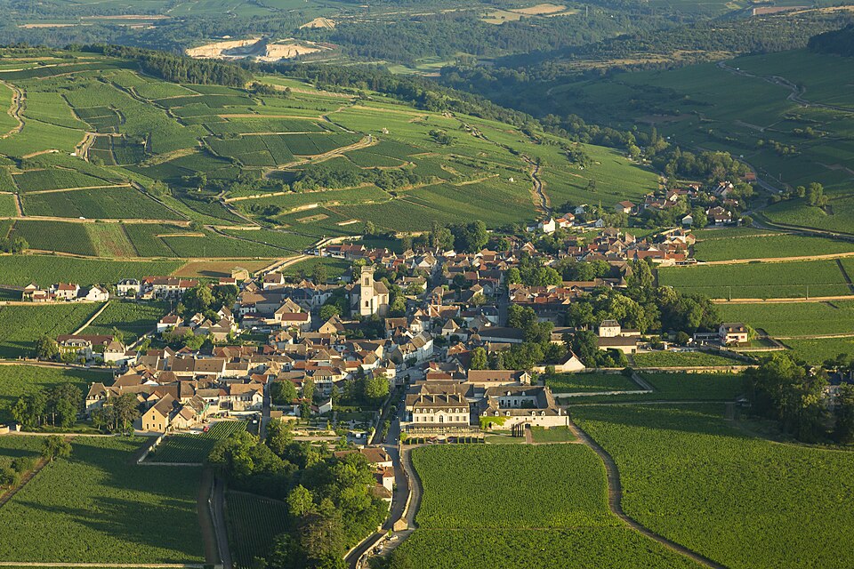 Pommard from Above
