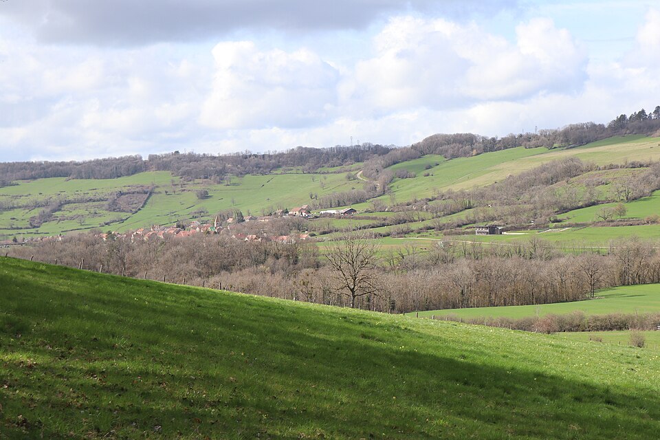 Savigny — sous — Mâlain (21) Le bourg