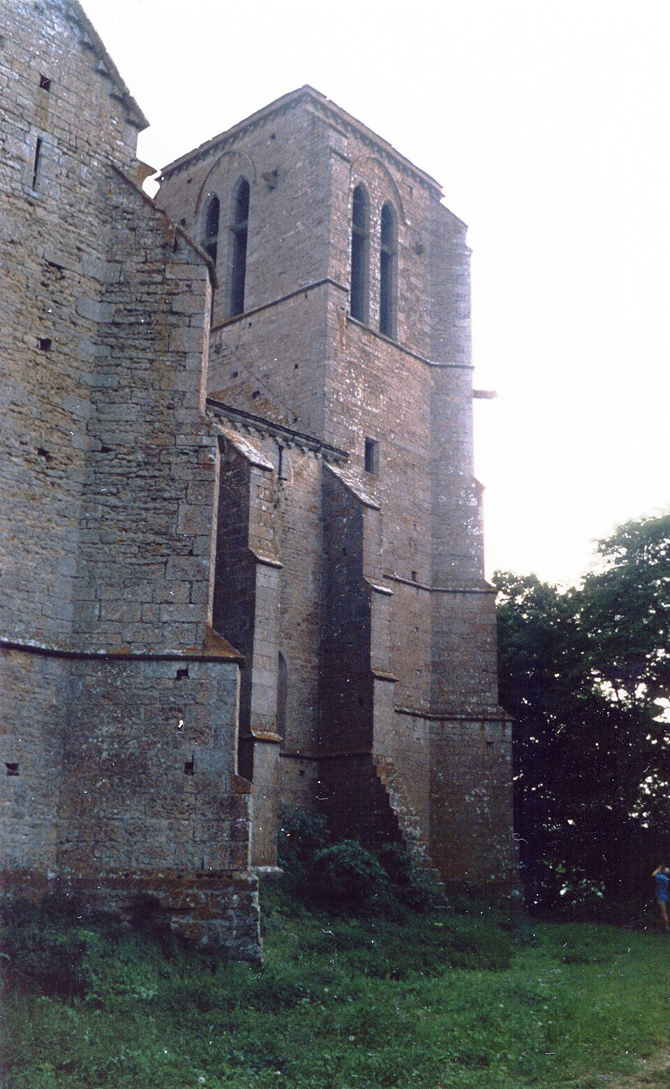 La Collégiale de Thil en 1989