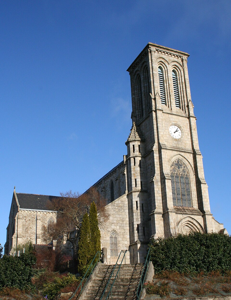 Eglise Saint — Laurent — Callac — Côtes d'Armor — Bretagne — France