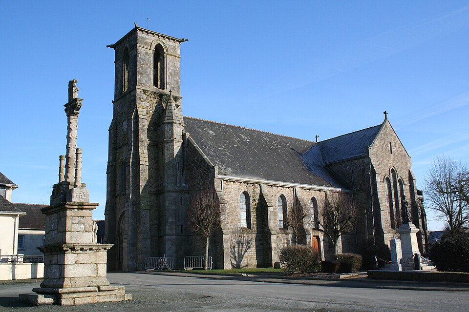 Eglise de Carnoët — Côtes d'Armor — Bretagne — France