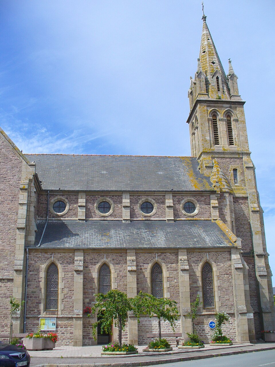 Le Eglise Plevenon — Departement Cotes de Armor — Bretagne — Frankreich — Samstag 7.Juli 2007