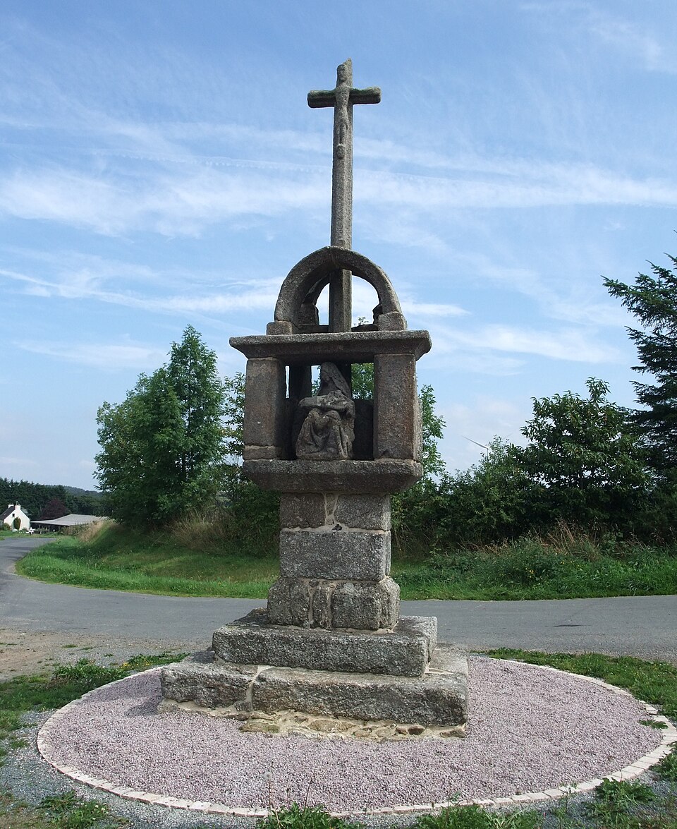 Calvaire de la croix — rouge