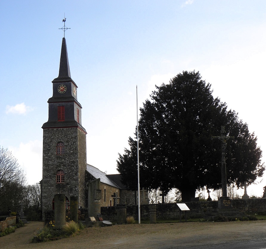Saint — Méloir — des — Bois (22) Église Extérieur 03