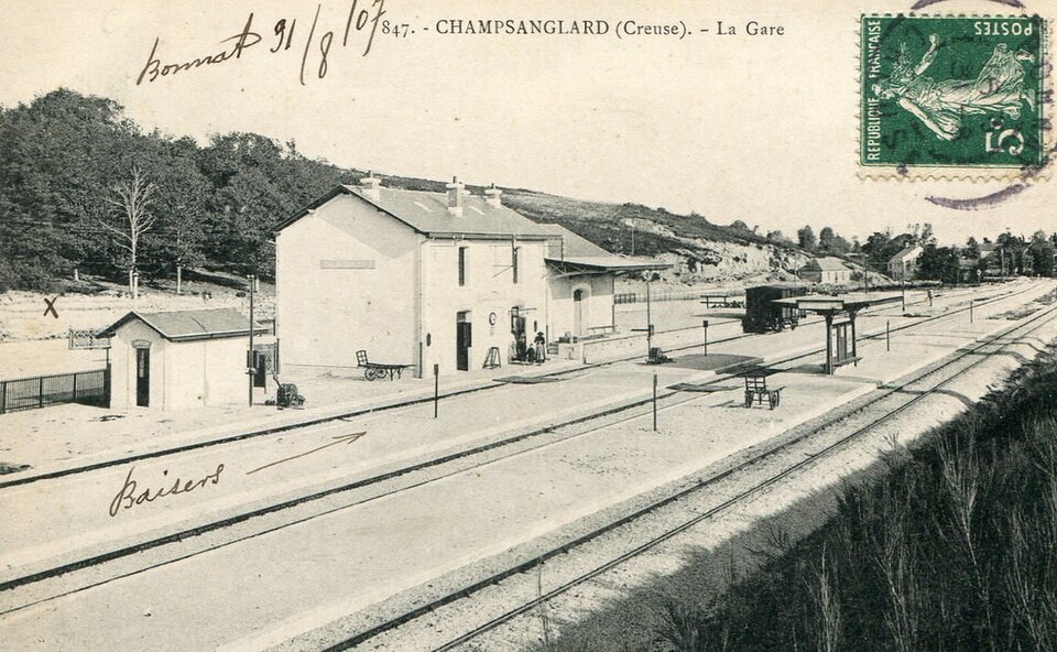 Champsanglard Carte postale 10