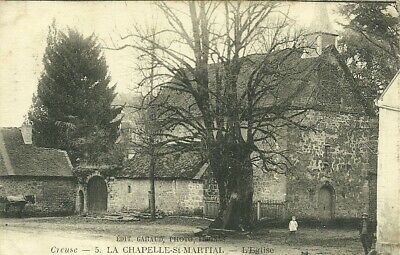 La Chapelle — Saint — Martial Carte postale 10