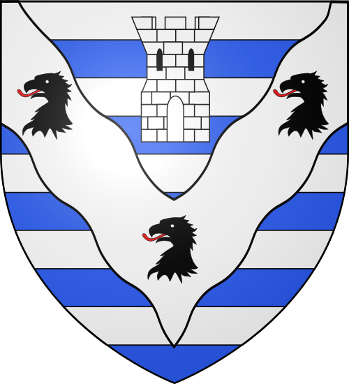 Blason de Crozant