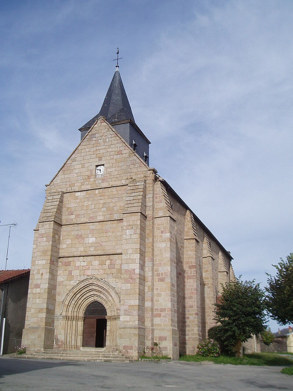 Pontarion église st Blaise