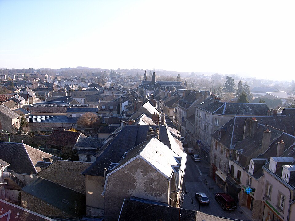 View over La Souterraine