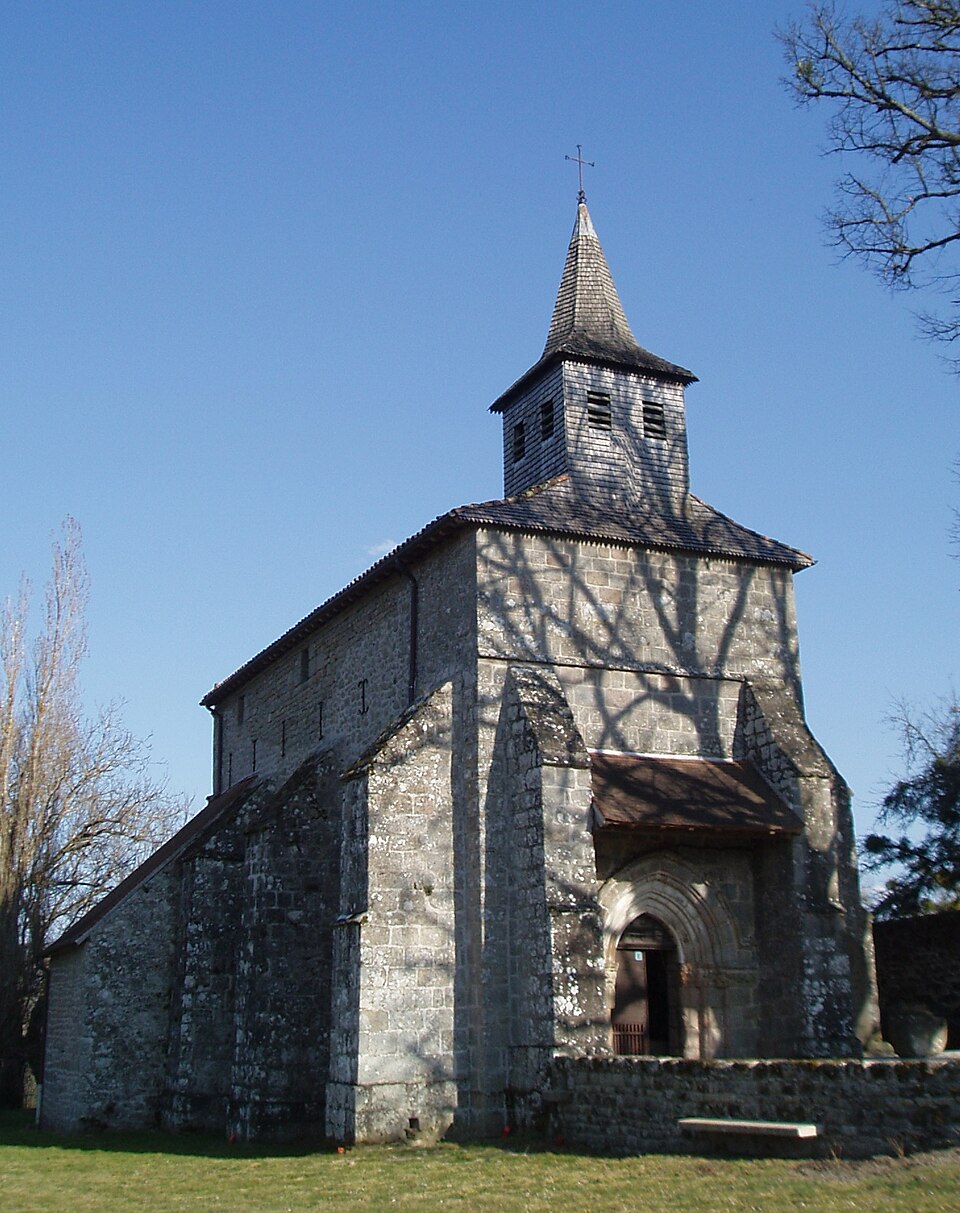Église Saint — Martial de Saint — Martial — le — Mont