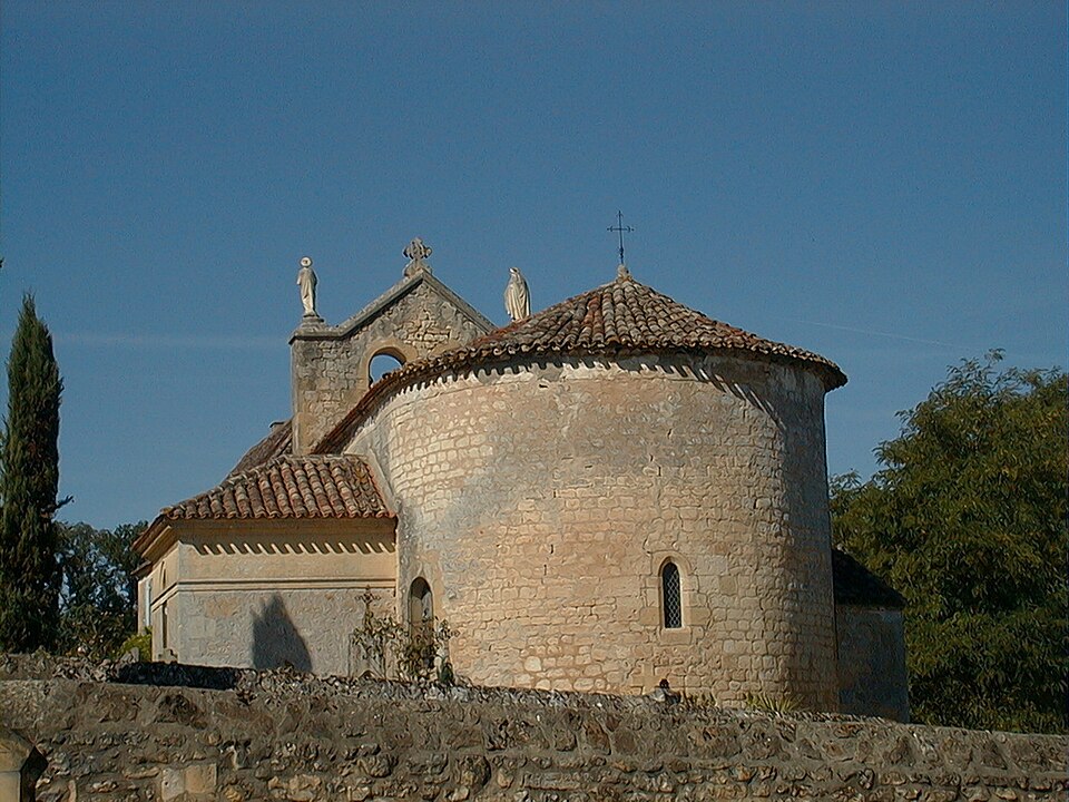 Eglise — bourniquel — dordogne