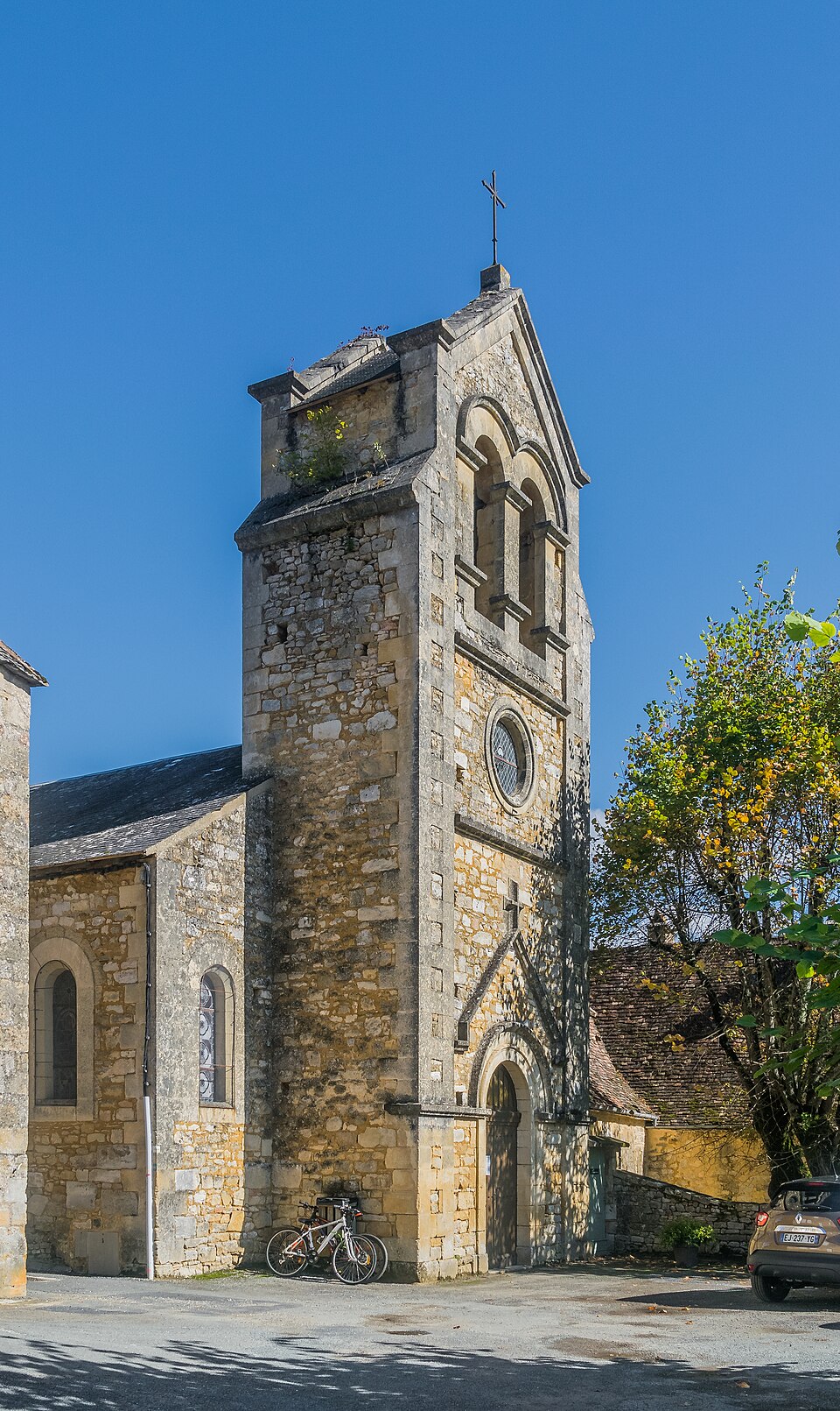 Saint Michael and All Angels Church in Castelnaud — la — Chapelle 01