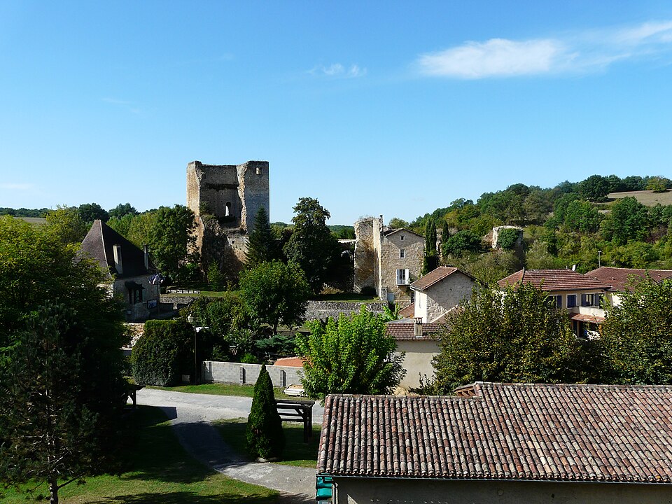 Cause — de — Clérans village