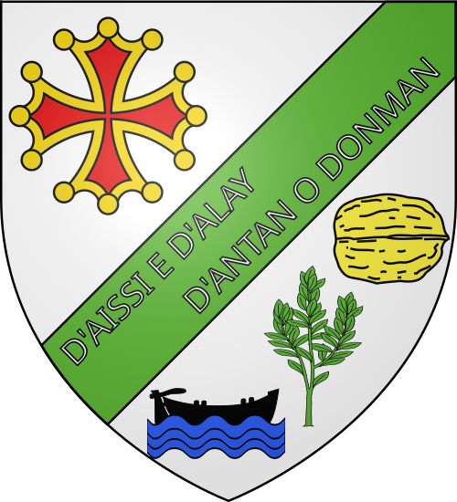 Blason de Coux et Bigaroque-Mouzens