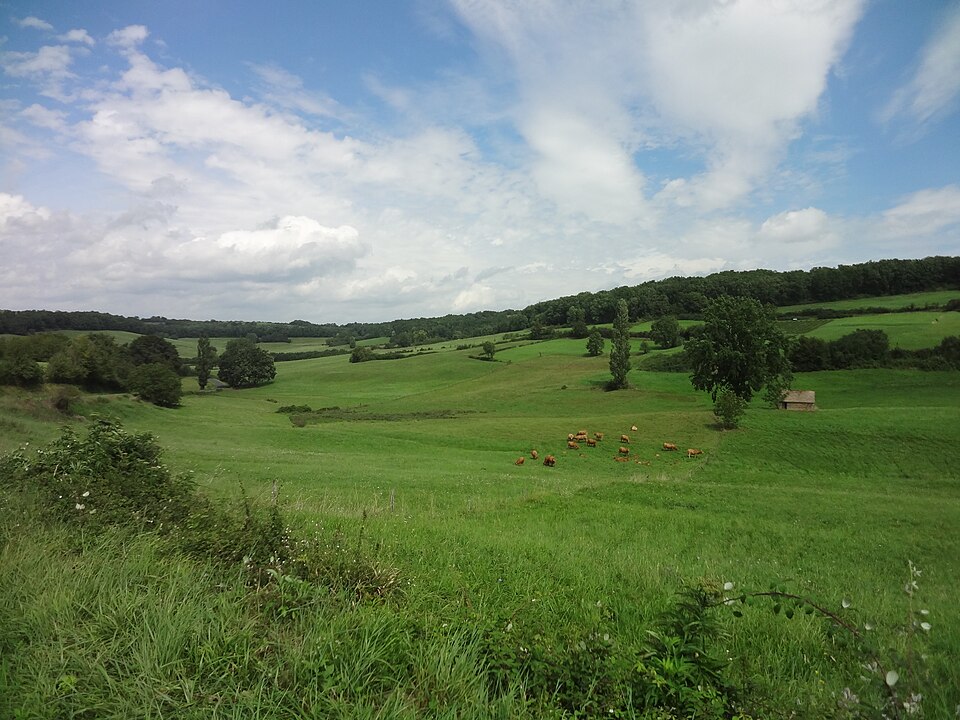 La Dornac, paysage