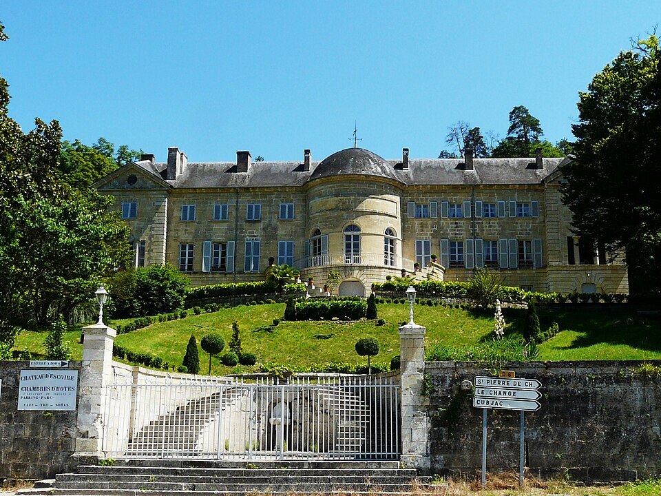 Escoire château