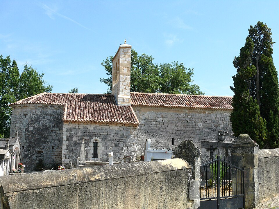 Gaugeac — Eglise Saint — Pierre — ès — Liens — 1