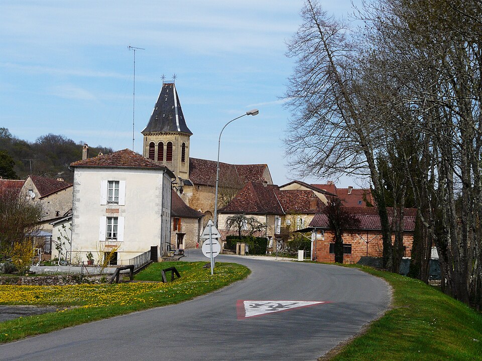 Lamonzie — Montastruc village