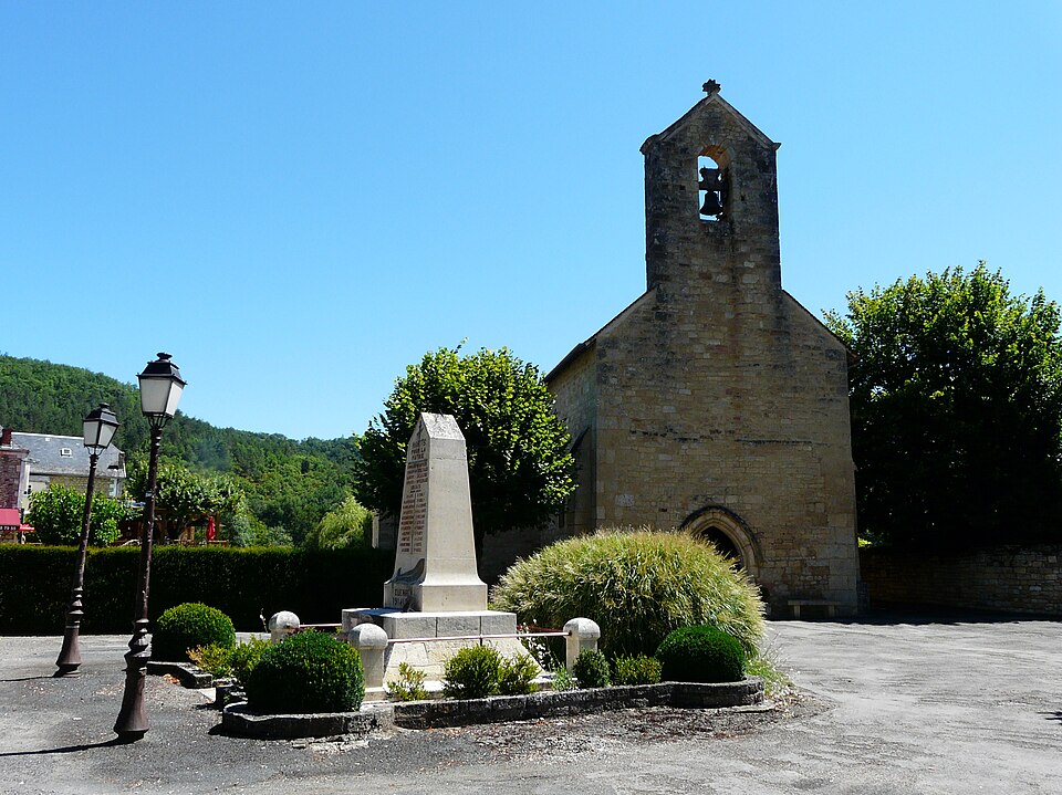 Saint — Cybranet église