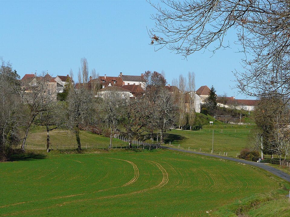 Saint — Jory — las — Bloux village