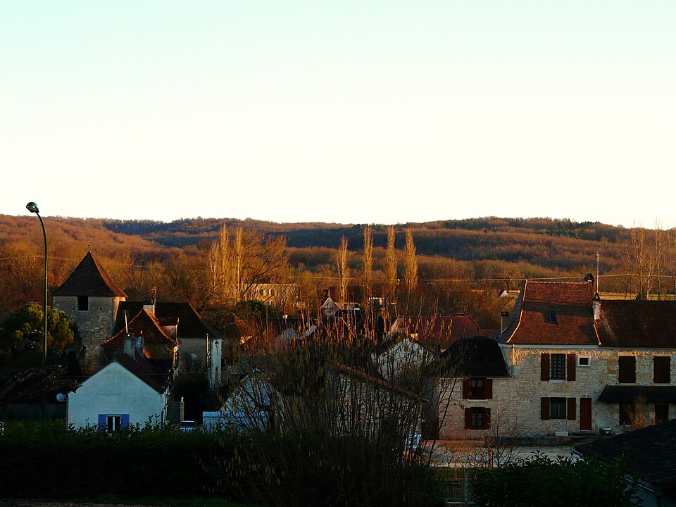Saint — Martial — d'Albarède village