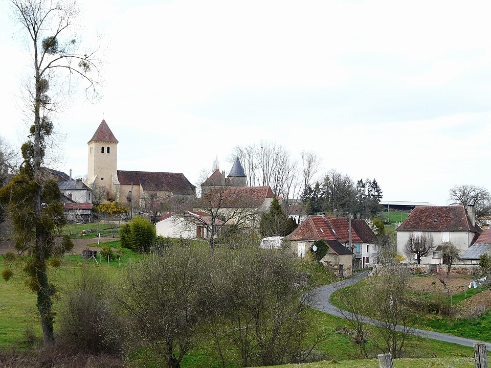 Sarrazac (Dordogne) vue générale