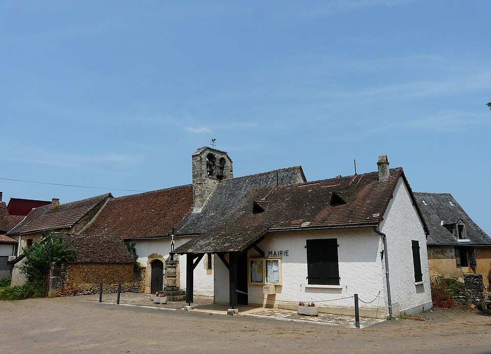 Temple — Laguyon église mairie