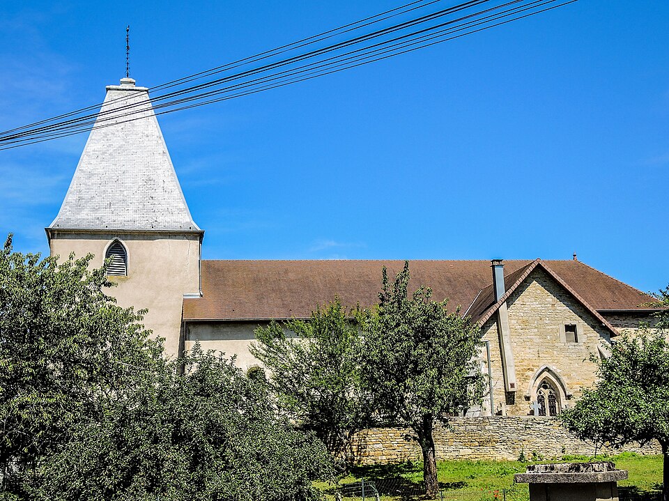 Eglise de l'Assomption d'Abbans — Dessous. (1)