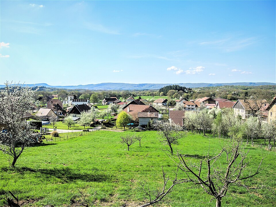 Aïssey, vu de la chapelle