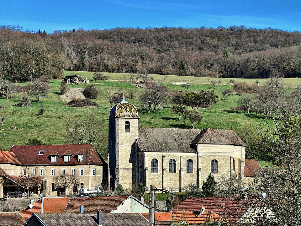 Amagney, l'église