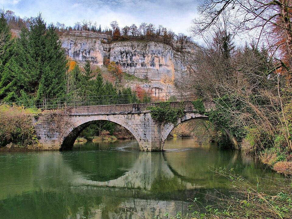 Battenans — Varin, le pont sur le Dessoubre