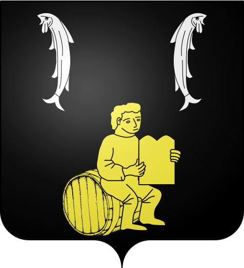 Blason de Branne