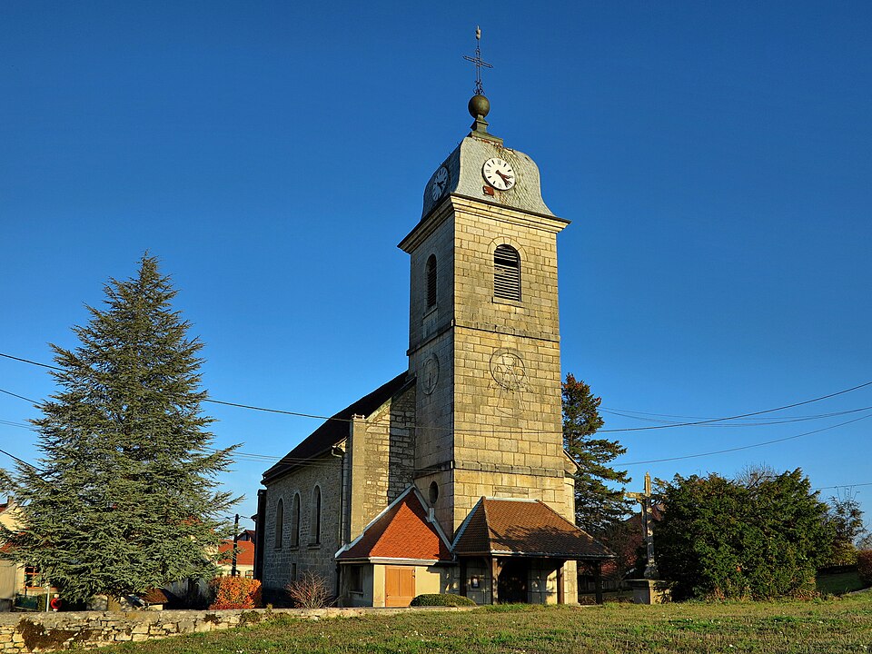 Charmoille, l'église