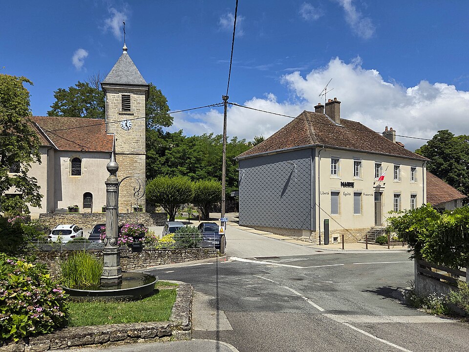 Chatillon — le — Duc, le centre du village