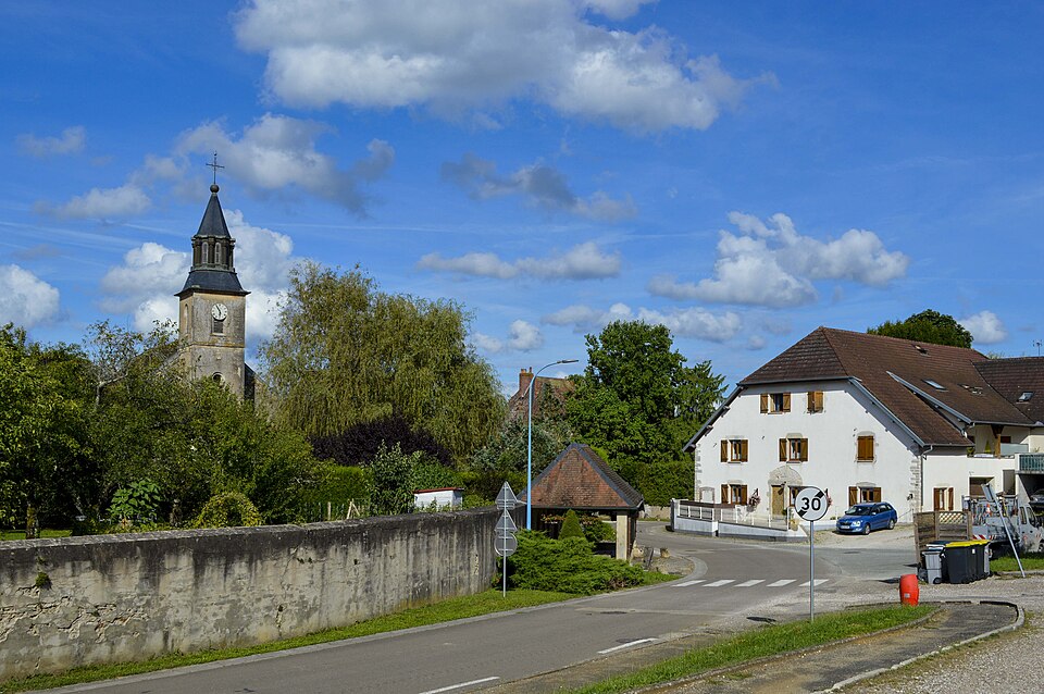 Chaucenne, le centre du village
