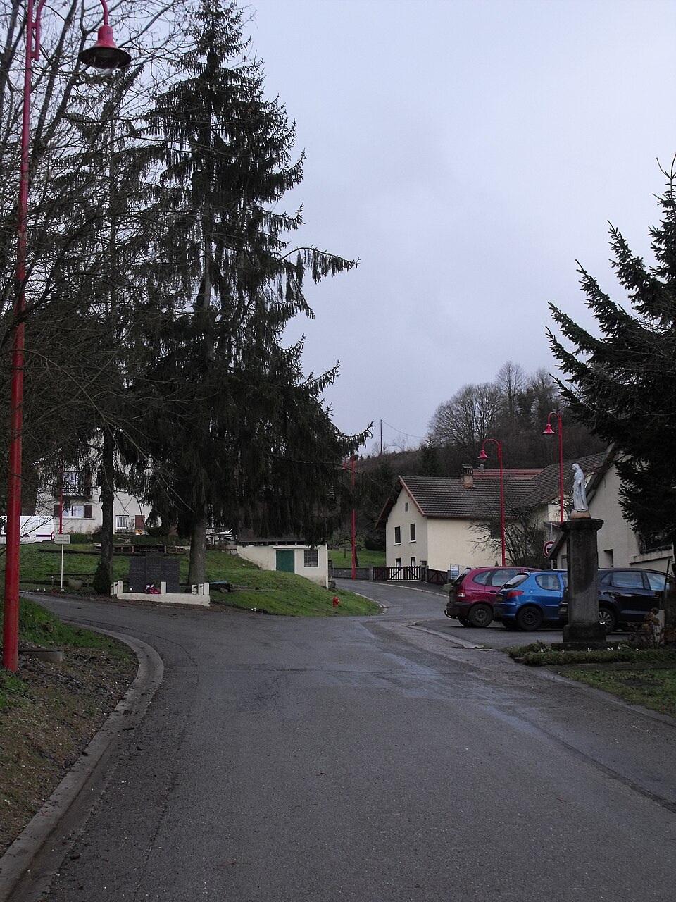 Dannemarie (Doubs), rue principale