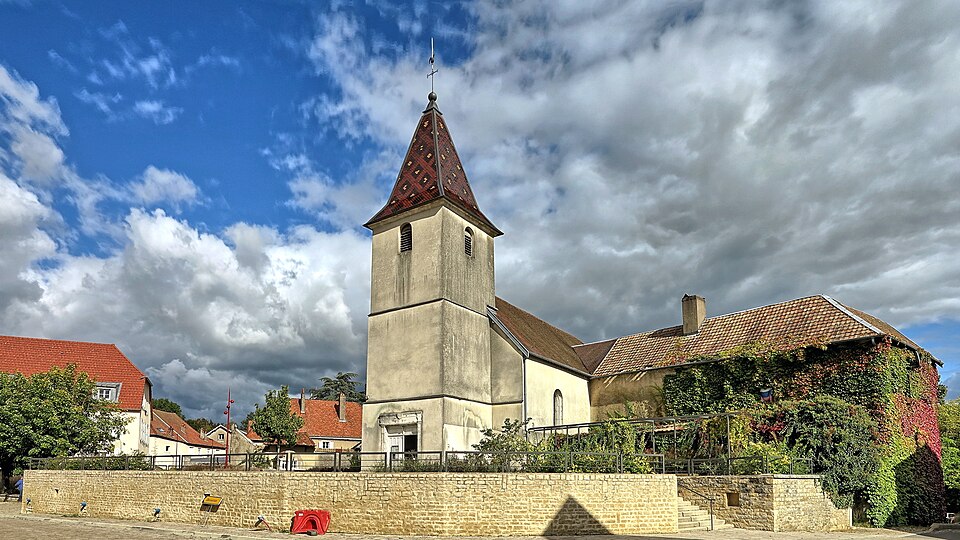 Dannemarie — sur — Crète, l'église