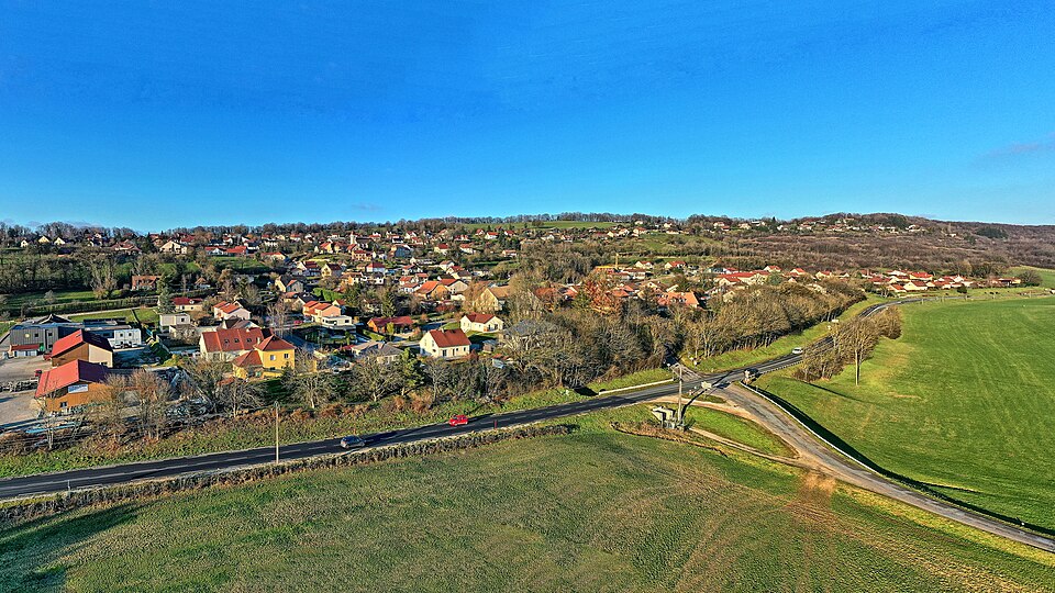 Fontain, vue générale du village