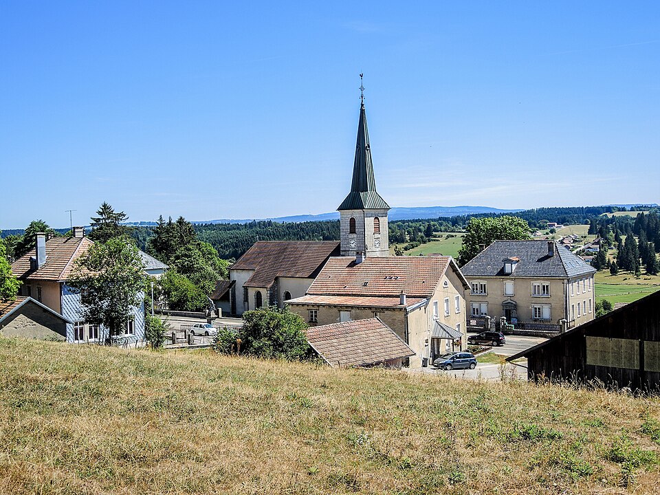 Les Fontenelles, vues de la chapelle Sainte — Anne. (2)