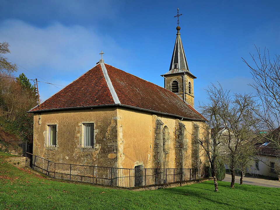 Franey, l'église — mairie