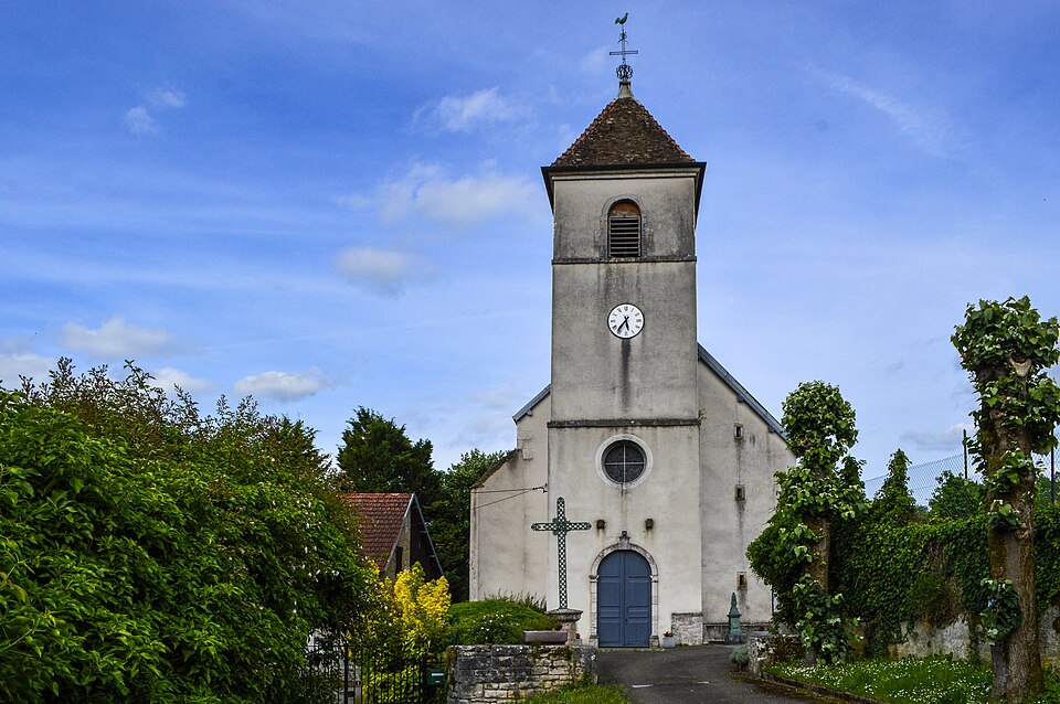 Geneuille, l'église de la Nativité — de — Notre — Dame (1)