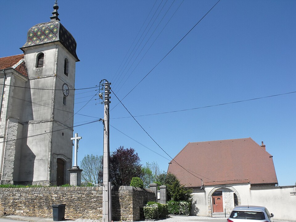 Lavernay Eglise mairie