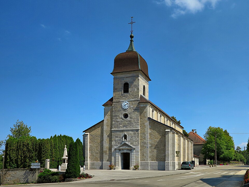 Laviron, l'église