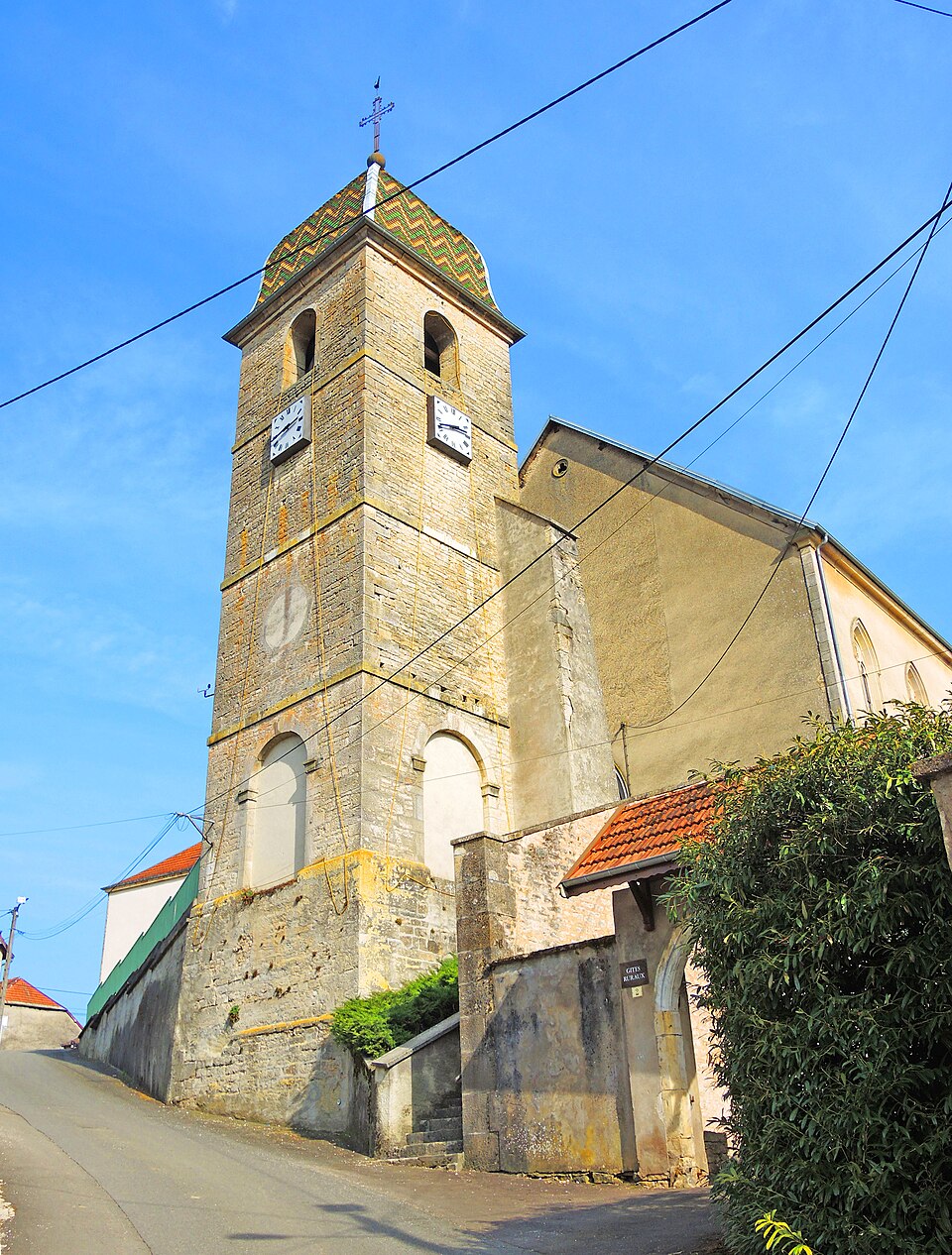 Mancenan; Eglise. (1). 2014 — ()3 — 14. copie
